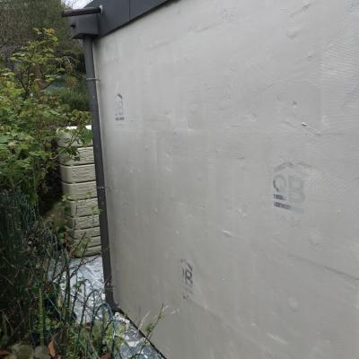 Isolation thermique de murs par l'extérieur (ITE)