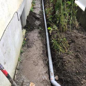 Réseau eau de pluie